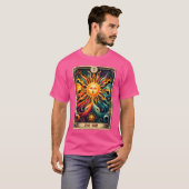Wo Major Arcana Tarot Card The Sun T-Shirt (Vorne ganz)
