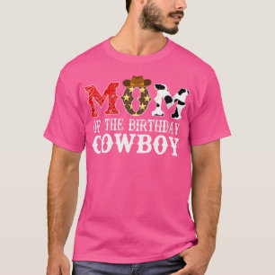 Wo Mama 1. Geburtstag Cowboy Western Rodeo Par T-Shirt