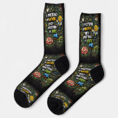 Wo man coole Socken kauft 00338 Vorgetäuschte Arbe (Linkes Detail)