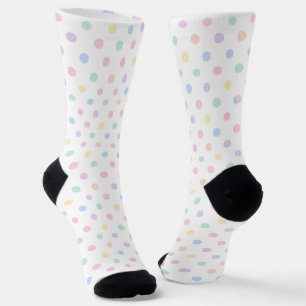 Wo man coole Socken kauft 00343 Polka-Punkt-Socken
