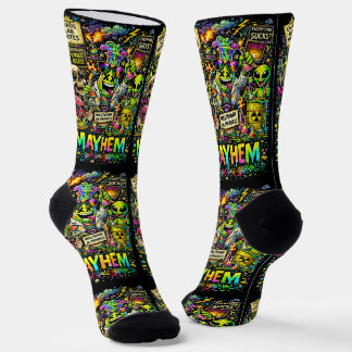 Wo man coole Socken kauft 00359 Mayhem Socken