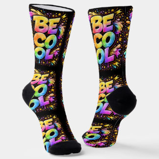 Wo man coole Socken kauft 00385 Seien Sie cool Soc