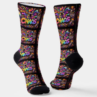Wo man coole Socken kauft 00386 Chaos Socken