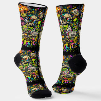 Wo man coole Socken kauft 00388 F-Bomb Socken