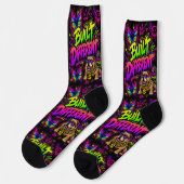 Wo man coole Socken kauft 0393 Anders gebaute Sock (Linkes Detail)