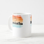 Wo Maranatha Dove Christian Revolution Jesus Peopl Kaffeetasse (Vorderseite Links)