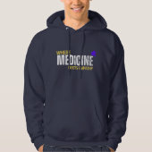 Wo Medizin Empathie trifft Hoodie (Vorderseite)