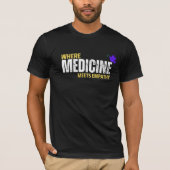 Wo Medizin Empathie trifft T-Shirt (Vorderseite)