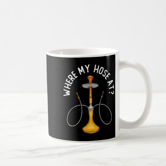 Wo mein Haus bei Funny Hookah rauchen Shisha rauch Kaffeetasse (Rechts)