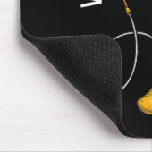 Wo mein Haus bei Funny Hookah rauchen Shisha rauch Mousepad (Ecke)