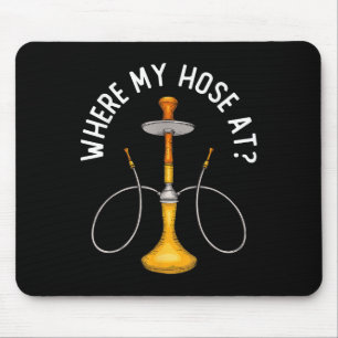 Wo mein Haus bei Funny Hookah rauchen Shisha rauch Mousepad