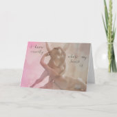 Wo mein Herz ist | Liebe Browning Quote Card Karte (Vorderseite)