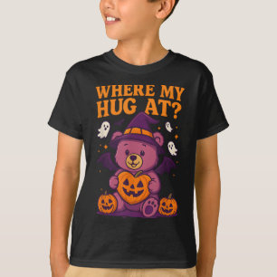 Wo mein Hug zu Niedlichem Halloween Teddy Bären Sp T-Shirt