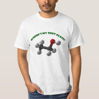 Wo mein Schuss Glas-Äthanol ist T-Shirt