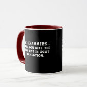 Wo mein Vorschlaghammer ist (sq) Tasse (Vorderseite Links)