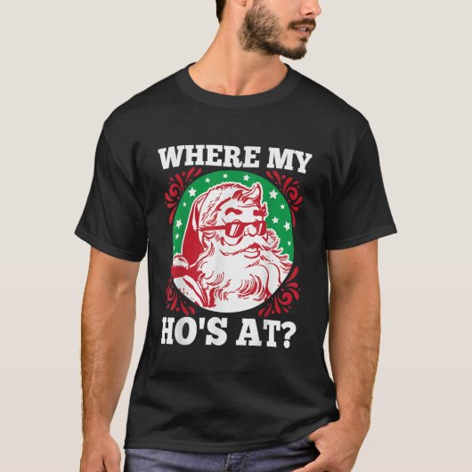 Wo meine Ferien an Weihnachten T-Shirt (Vorderseite)