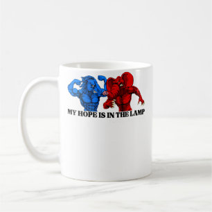 Wo meine Hoffnung im Lamm istChristlicher Gott Jes Kaffeetasse