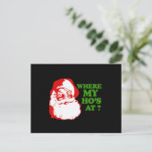 Wo meine Hose in Farbe ist Postkarte (Stehend Vorderseite)