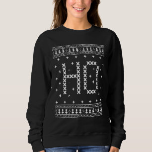 Wo meine Huren sind, passendes Paar Santa hässlich Sweatshirt