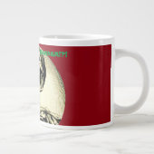 Wo meine Markierung!? ist! Krasse Techstimmung Jumbo-Tasse (Rechts)