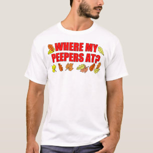 Wo meine Peepers am Blatt lugend ist T-Shirt