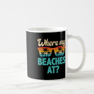 Wo meine Strände in Tropical Beach Sommerferien Kaffeetasse