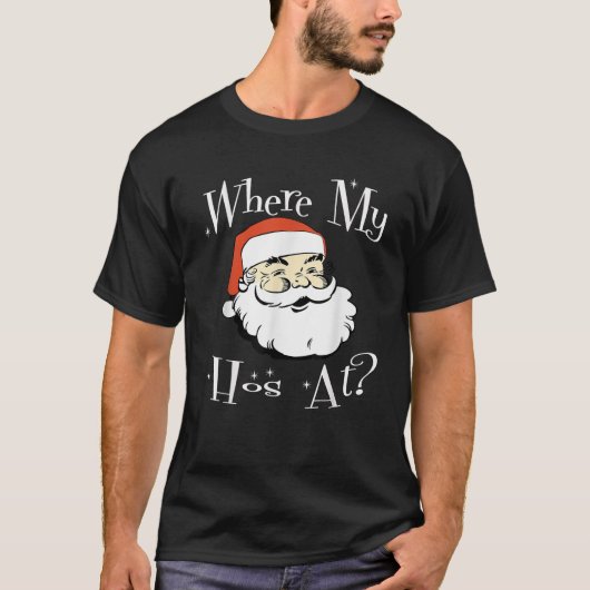 Wo meine Weihnachtsferien T-Shirt lustige Erwachse (Vorderseite)