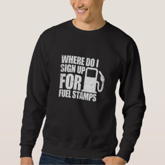 Wo melde ich mich für Kraftstoffmarken Kraftstofft Sweatshirt