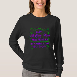 Wo Menschen 69 Wassermelonen Spaß kaufen T-Shirt