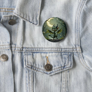 Wo Mondstrahlen tanzen, erwacht kleine Schelmerei. Button