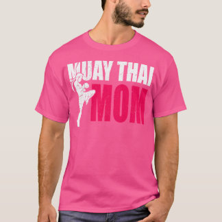 Wo Muay Thai Mama Frauen Boxen Kickboxen Mma Muay T-Shirt