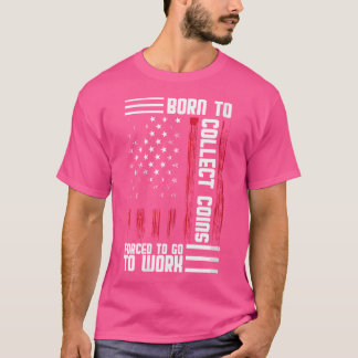 Wo Münzsammlung Münzensammeln Seltene Münzsammlung T-Shirt