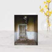 Wo Notecard Karte (Gelbe Blume)