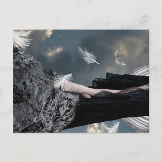 Wo nur Engel Wander Postkarte (Vorderseite)