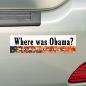 Wo Obama-Autoaufkleber war Autoaufkleber (Auf Auto)