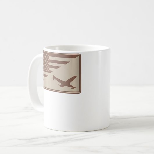 Wo P-80 Shooting Star Kaffeetasse (Vorderseite Links)