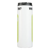 Wo passt Dessert hinein? MyPlate-Spaß Thermosbecher (Rückseite)