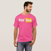 Wo Pool Hub Funny Billiard Pool Team League Snook T-Shirt (Vorne ganz)