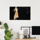 Wo Rauch ist, gibt es Feuerplakat Poster (Heimbüro)