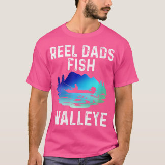 Wo Reel Vaters Fischen Walleye Funny Fwater T-Shirt