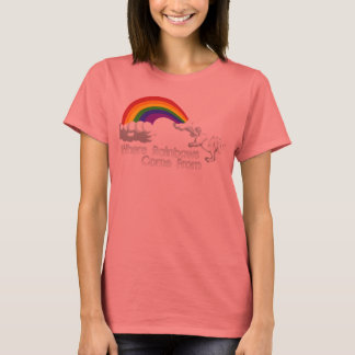 Wo Regenbogen aus T - Shirt kommen