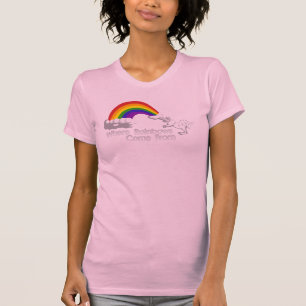 Wo Regenbogen von den T - Shirts kommen