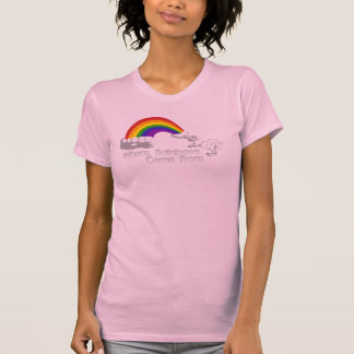 Wo Regenbogen von den T - Shirts kommen