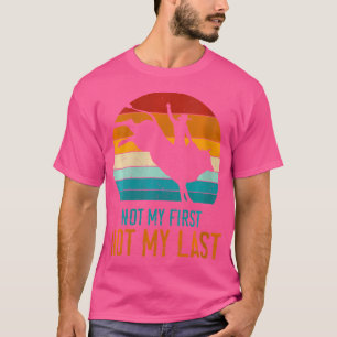 Wo Rodeo Funny nicht mein erster Bull-Reiter T-Shirt