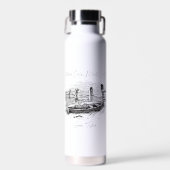 Wo Ruhe auf Fang trifft Trinkflasche (Vorne)