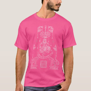 Wo Sawadee Thai Traditioneller Sak Yant Thai Twin T-Shirt