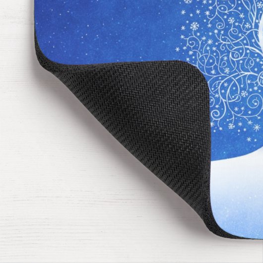 Wo Schneeflocken geboren sind Mousepad (Ecke)