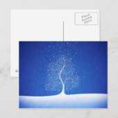 Wo Schneeflocken Geboren sind Postkarte (Vorne/Hinten)