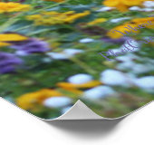 Wo sich drei Gärten treffen 36x24 Poster (Ecke)