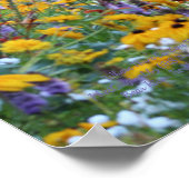 Wo sich drei Gärten treffen Poster (Ecke)